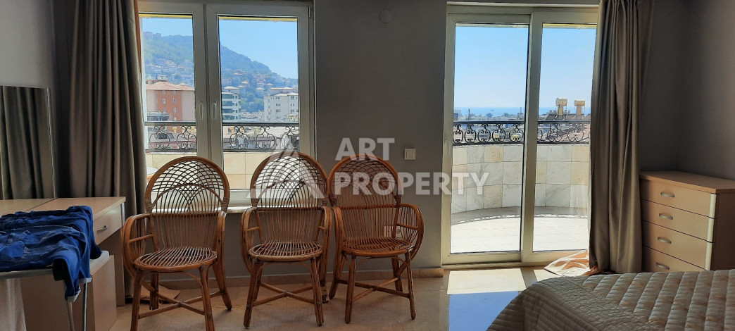 Дуплекс планировки 3+1 в Алании в жилом комплексе с развитой инфраструктурой, 200м2 - Ракурс 5