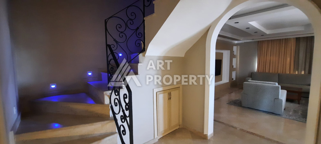 Дуплекс планировки 3+1 в Алании в жилом комплексе с развитой инфраструктурой, 200м2 - Ракурс 15