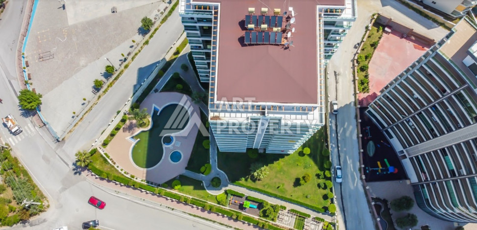 Светлые просторные апартаменты планировки 3+1 в районе Махмутлар, 170м2 - Ракурс 28