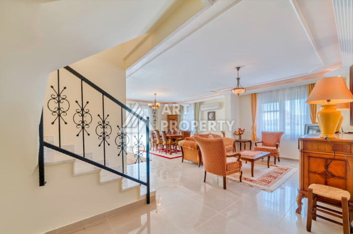 Дуплекс с собственной сауной в шикарном комплексе в районе Оба, 3+1,  235м2 - Ракурс 12