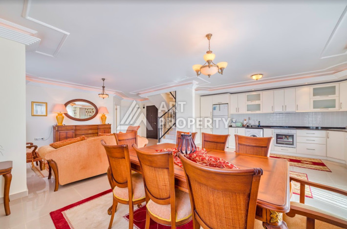 Дуплекс с собственной сауной в шикарном комплексе в районе Оба, 3+1,  235м2 - Ракурс 15