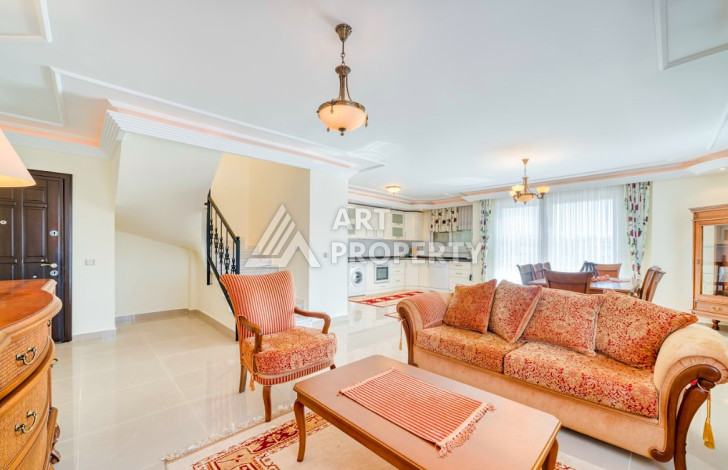 Дуплекс с собственной сауной в шикарном комплексе в районе Оба, 3+1,  235м2 - Ракурс 16