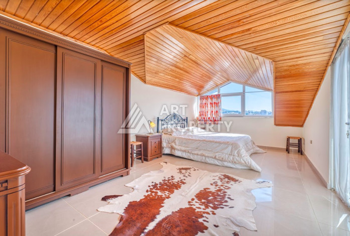 Дуплекс с собственной сауной в шикарном комплексе в районе Оба, 3+1,  235м2 - Ракурс 21