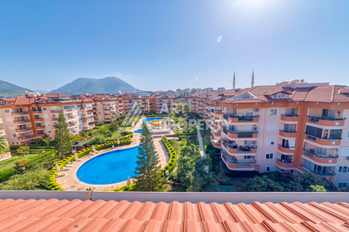 Дуплекс с собственной сауной в шикарном комплексе в районе Оба, 3+1,  235м2 - Ракурс 30