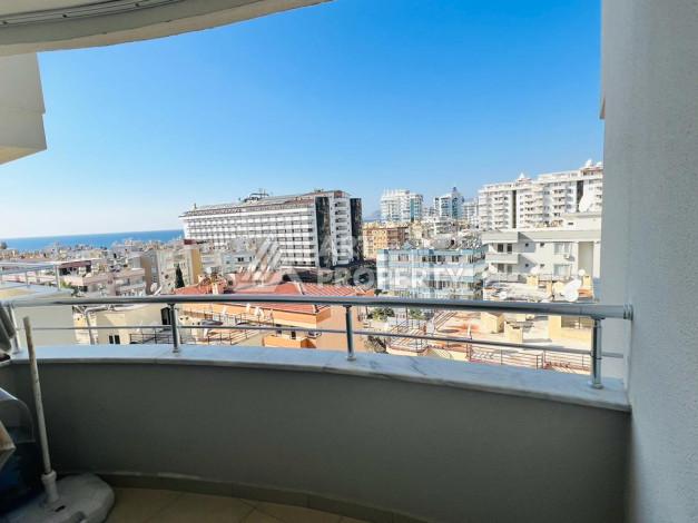 Апартаменты с видом на море и город планировки 2+1 в районе Махмутлар, 125м2 - Ракурс 2