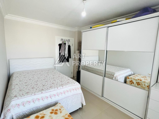 Апартаменты с видом на море и город планировки 2+1 в районе Махмутлар, 125м2 - Ракурс 13