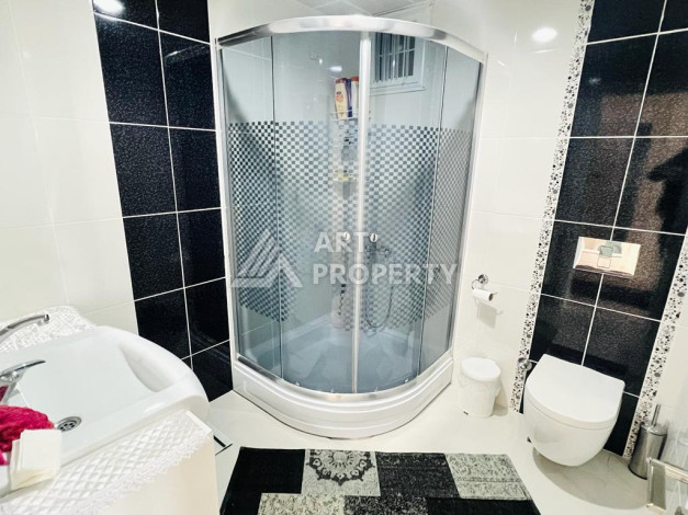 Апартаменты с видом на море и город планировки 2+1 в районе Махмутлар, 125м2 - Ракурс 17