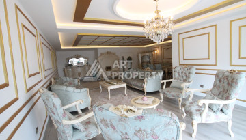 Двухуровневые апартаменты с роскошной мебелью планировки 6+1 в престижном спальном районе Джикджилли, 450м2 - Ракурс 3
