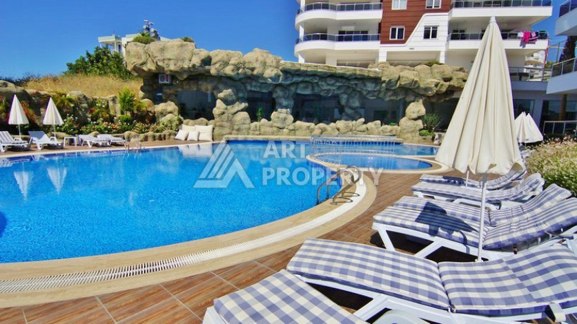 Апартаменты в шикарном жилом комплексе в районе Авсаллар планировки 2+1, 115м2 - Ракурс 2