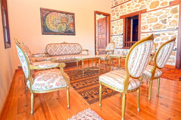 Эксклюзивный дом в Османском стиле с панорамным видом на Аланью! 350м2 - Ракурс 39