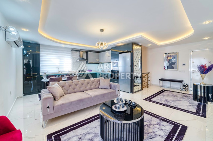 Элитный двухуровневый пентхаус планировки 3+1 в районе Махмутлар, 220м2 - Ракурс 5