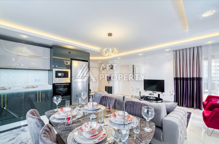 Элитный двухуровневый пентхаус планировки 3+1 в районе Махмутлар, 220м2 - Ракурс 6