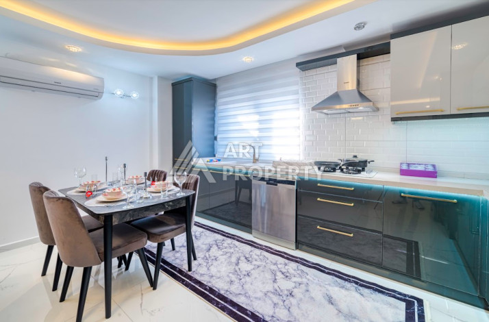 Элитный двухуровневый пентхаус планировки 3+1 в районе Махмутлар, 220м2 - Ракурс 7