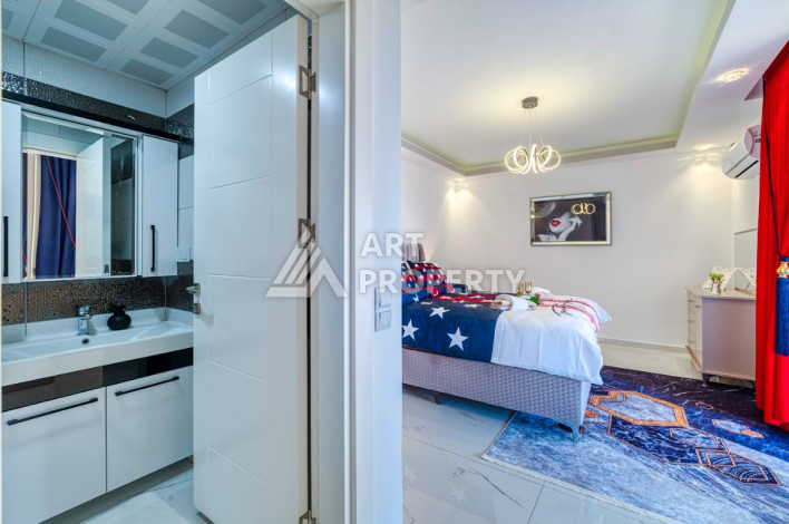 Элитный двухуровневый пентхаус планировки 3+1 в районе Махмутлар, 220м2 - Ракурс 9