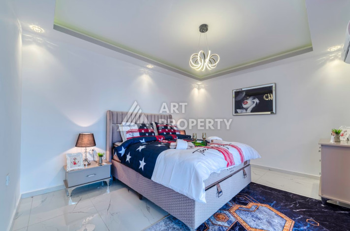 Элитный двухуровневый пентхаус планировки 3+1 в районе Махмутлар, 220м2 - Ракурс 11