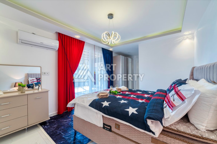 Элитный двухуровневый пентхаус планировки 3+1 в районе Махмутлар, 220м2 - Ракурс 12