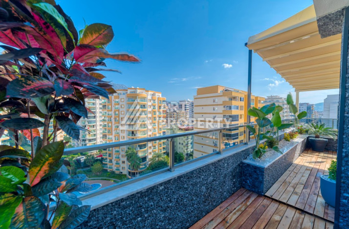 Элитный двухуровневый пентхаус планировки 3+1 в районе Махмутлар, 220м2 - Ракурс 14