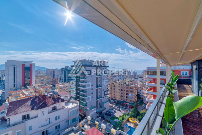 Элитный двухуровневый пентхаус планировки 3+1 в районе Махмутлар, 220м2 - Ракурс 16