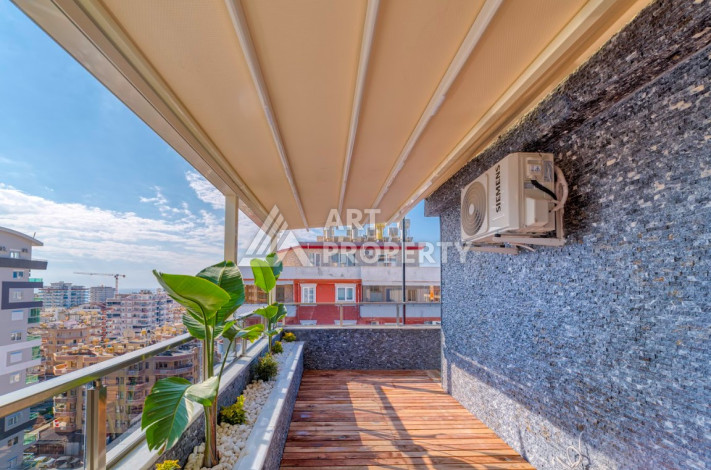 Элитный двухуровневый пентхаус планировки 3+1 в районе Махмутлар, 220м2 - Ракурс 18