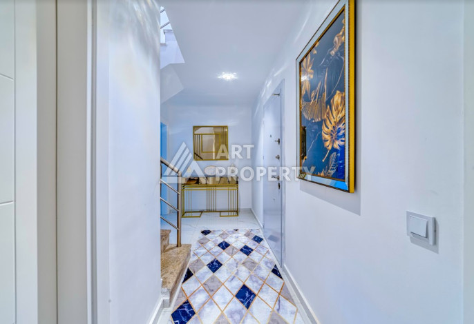 Элитный двухуровневый пентхаус планировки 3+1 в районе Махмутлар, 220м2 - Ракурс 21