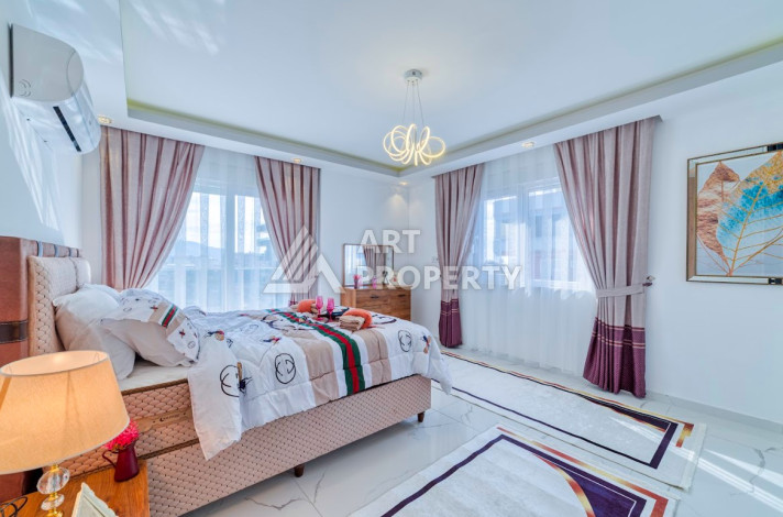 Элитный двухуровневый пентхаус планировки 3+1 в районе Махмутлар, 220м2 - Ракурс 22