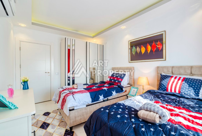 Элитный двухуровневый пентхаус планировки 3+1 в районе Махмутлар, 220м2 - Ракурс 26