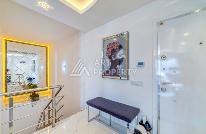 Элитный двухуровневый пентхаус планировки 3+1 в районе Махмутлар, 220м2 - Ракурс 29