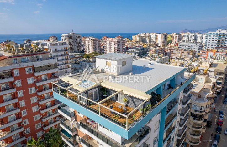 Элитный двухуровневый пентхаус планировки 3+1 в районе Махмутлар, 220м2 - Ракурс 31