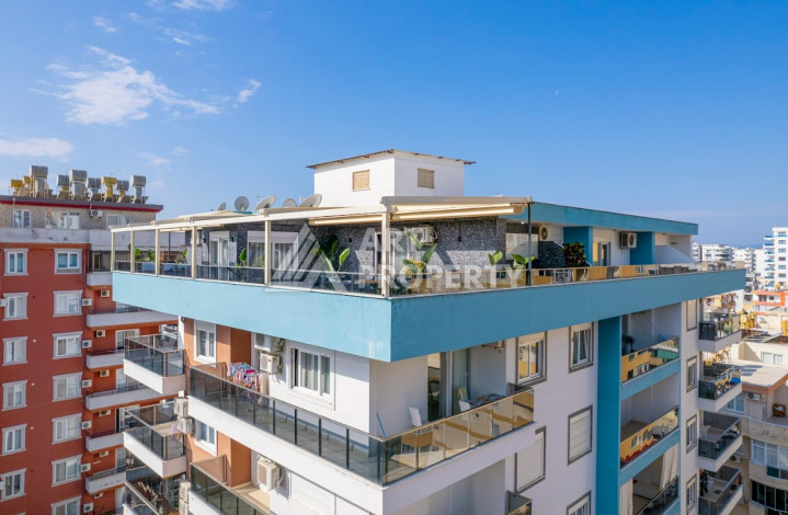 Элитный двухуровневый пентхаус планировки 3+1 в районе Махмутлар, 220м2 - Ракурс 37