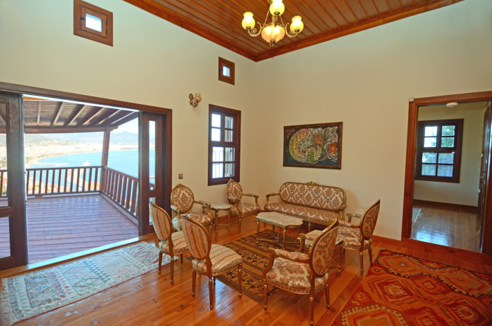 Эксклюзивный дом в Османском стиле с панорамным видом на Аланью! 350м2 - Ракурс 40