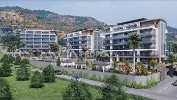 Квартира в потрясающем новом комплексе в районе Каргыджак планировки 1+1, 62м2 - Ракурс 19