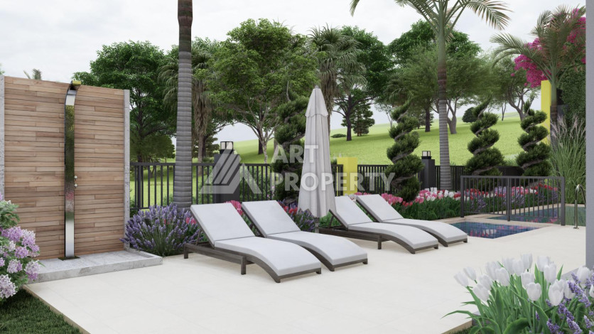 Уютный жилой комплекс с инфраструктурой в районе Газипаша - Ракурс 5