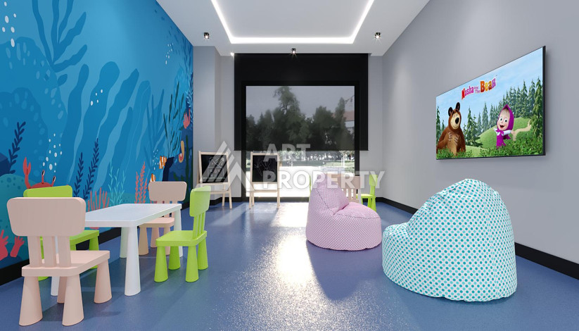 Уютный жилой комплекс с инфраструктурой в районе Газипаша - Ракурс 7