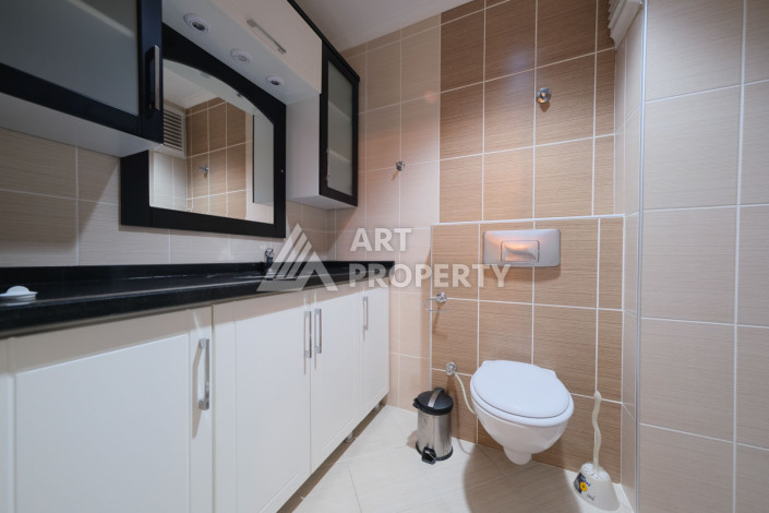 Меблированные апартаменты в 50-ти метрах от пляжа Клеопатры планировки 2+1, 140м2 - Ракурс 26