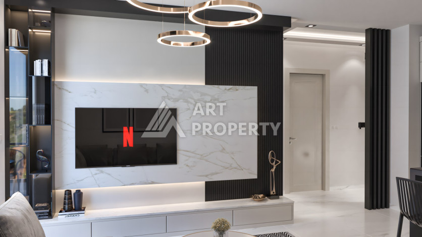 Уютный жилой комплекс на стадии строительства, в районе верхняя Оба - Ракурс 14