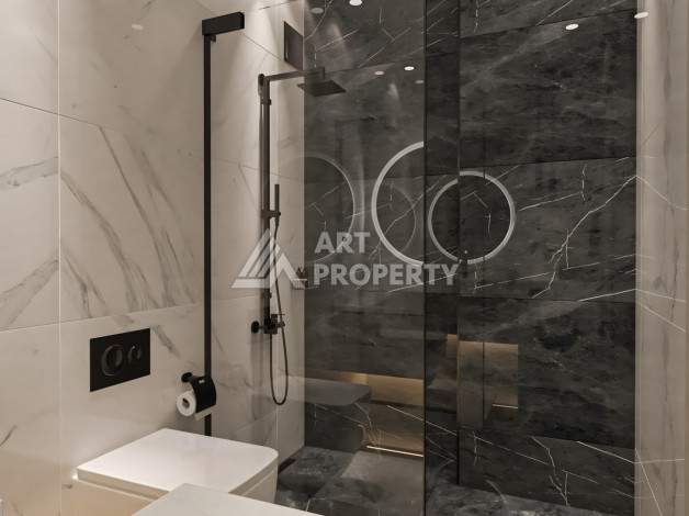 Уютный жилой комплекс на стадии строительства, в районе верхняя Оба - Ракурс 15