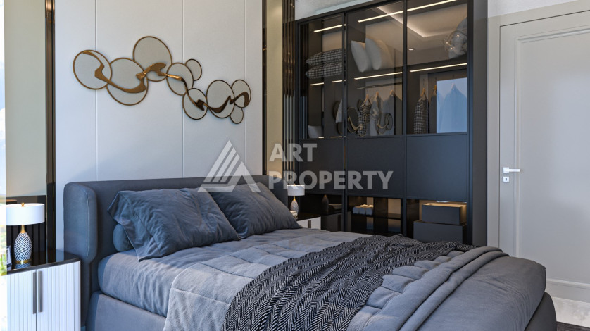 Уютный жилой комплекс на стадии строительства, в районе верхняя Оба - Ракурс 19