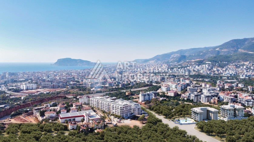 Уютный жилой комплекс на стадии строительства, в районе верхняя Оба - Ракурс 20