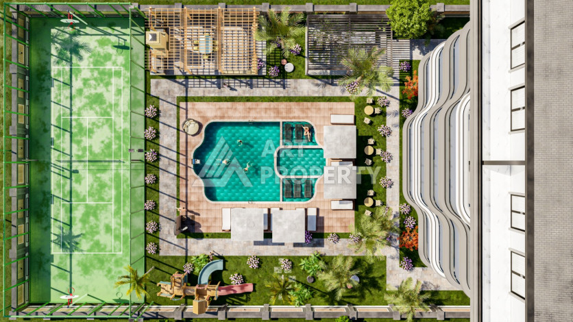 Комплекс на завершающем этапе строительства в Кестеле в 200 м от моря! - Ракурс 11