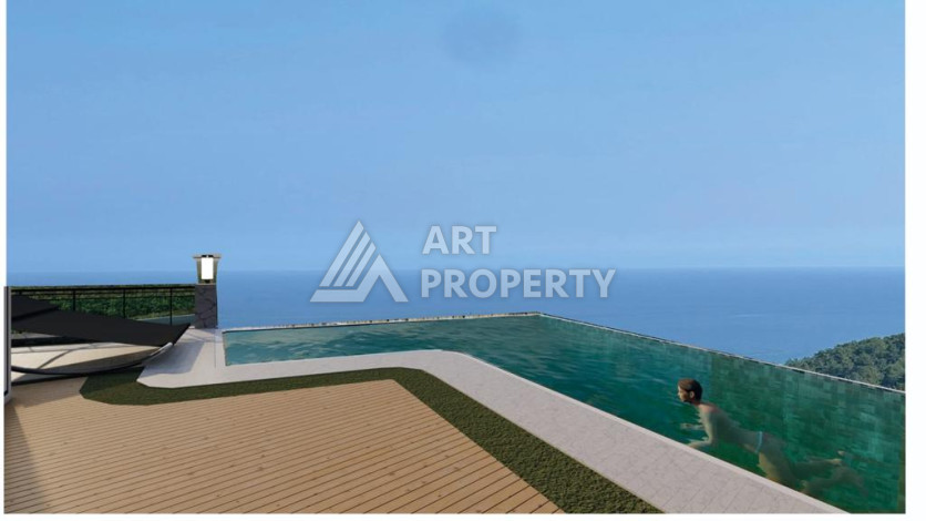 Комплекс из 5 вилл с инфинити-бассейнами, в живописном районе Инжекум - Ракурс 4