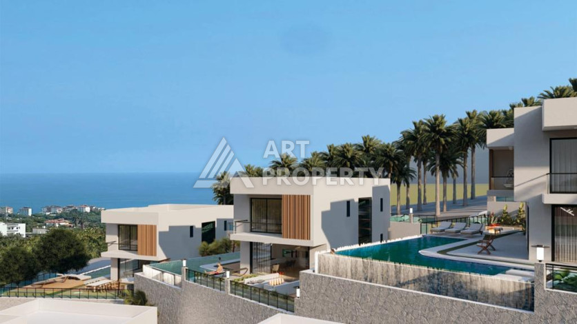 Комплекс из 5 вилл с инфинити-бассейнами, в живописном районе Инжекум - Ракурс 7