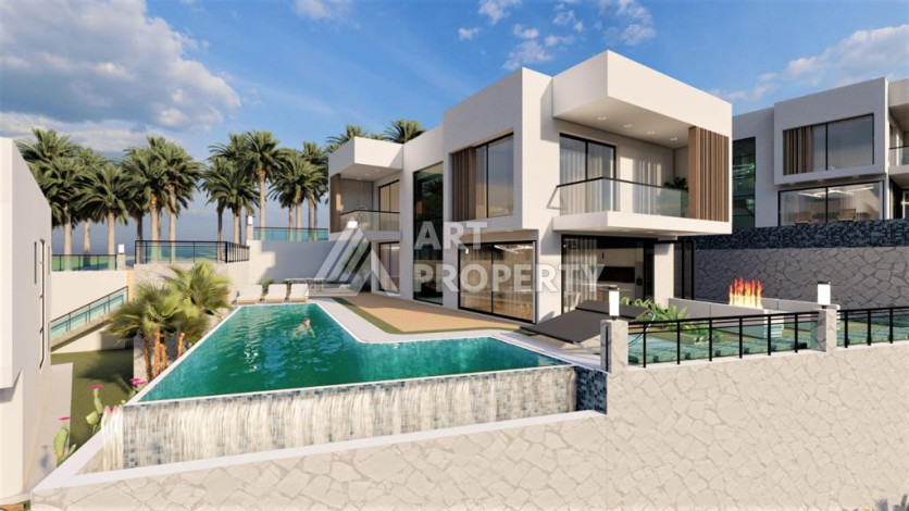 Комплекс из 5 вилл с инфинити-бассейнами, в живописном районе Инжекум - Ракурс 8