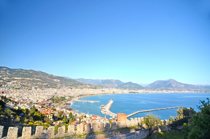 Эксклюзивный дом в Османском стиле с панорамным видом на Аланью! 350м2 - Ракурс 43