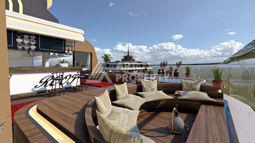 Проект на завершающем этапе строительства в Махмутларе! - Ракурс 4