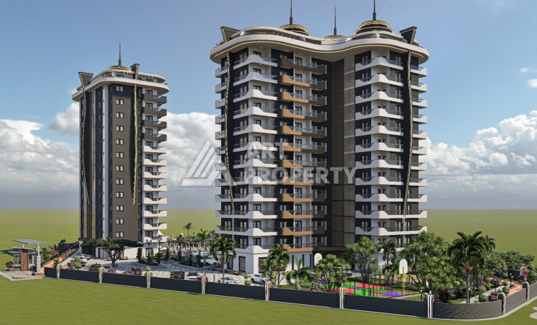 Проект на завершающем этапе строительства в Махмутларе! - Ракурс 6