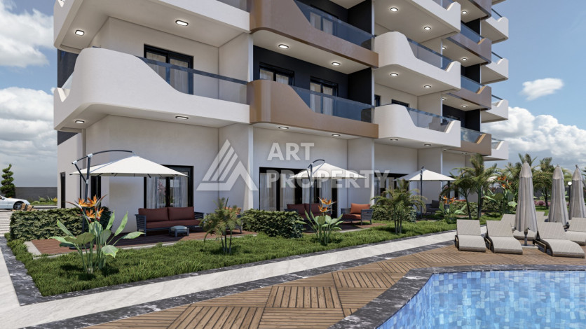 Проект на завершающем этапе строительства в Махмутларе! - Ракурс 8