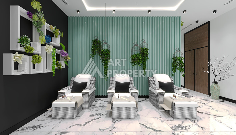 Проект на завершающем этапе строительства в Махмутларе! - Ракурс 11