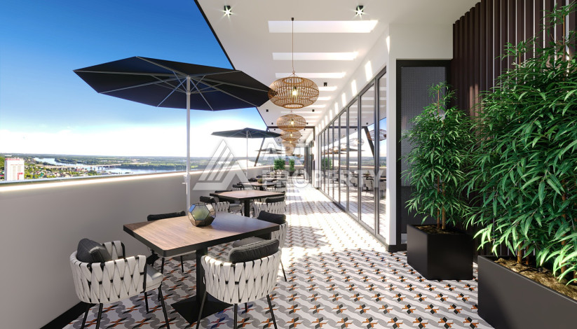 Проект на завершающем этапе строительства в Махмутларе! - Ракурс 23