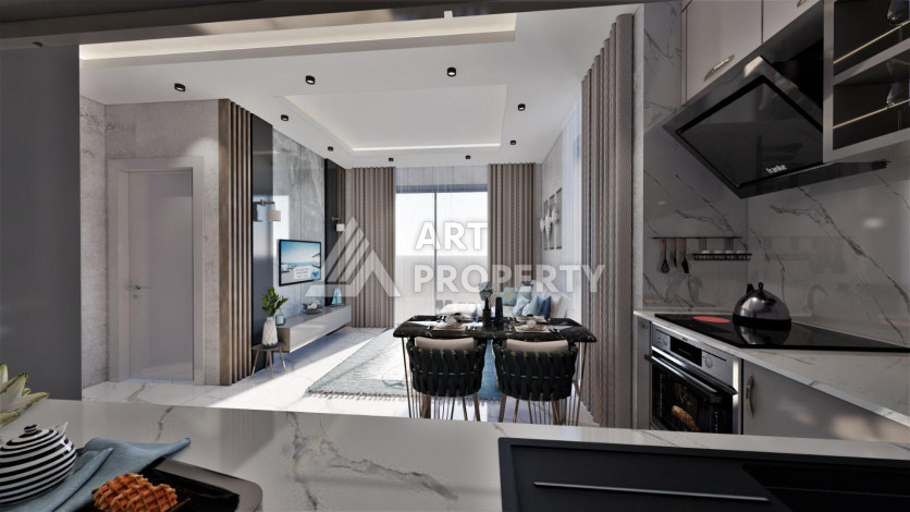 Бутик-резиденция на этапе карандаша в районе Каргыджак! и - Ракурс 9