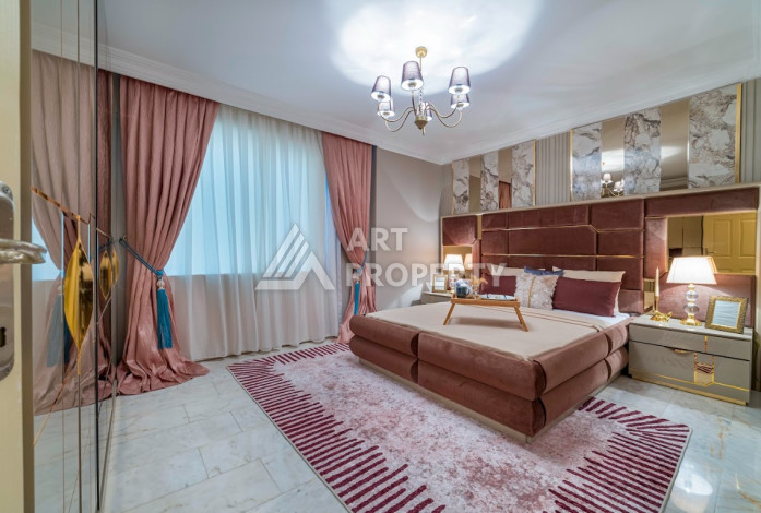 Роскошные апартаменты планировки 2+1 в районе Махмутлар, 130м2 - Ракурс 4